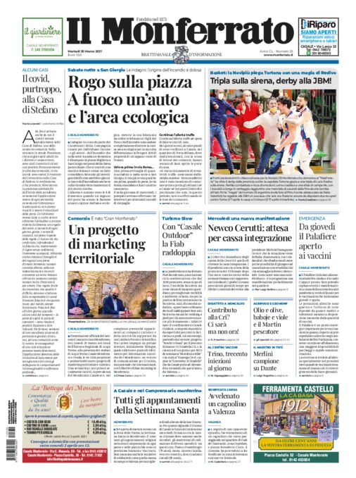 Il Monferrato - Edizione 25 del 30/03/2021